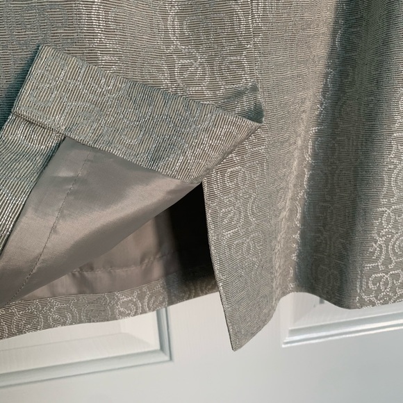 🟢 Toast of the Town Jones New York Suit Set Jacket Skirt New Made USA Taupe 14 - Picture 15 of 17